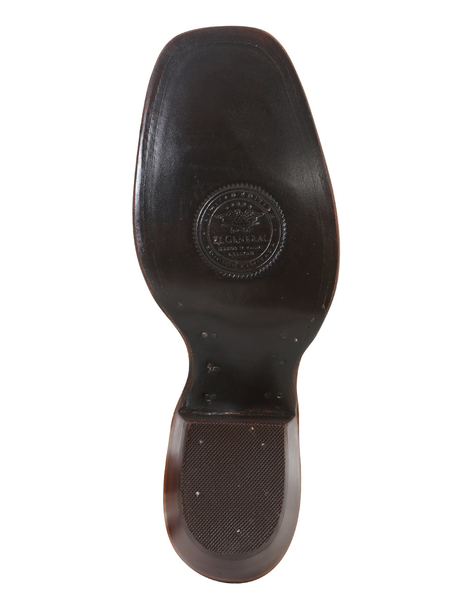 El General Womens Rodeo Boot - Crazy Choco 40661