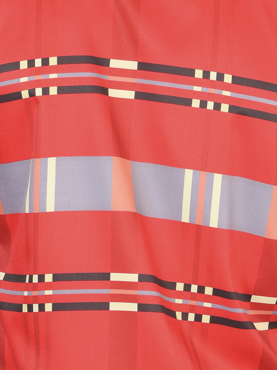 Camisa informal de manga larga roja El General 44601