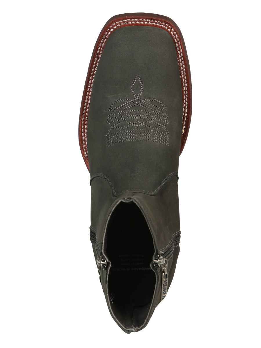 Botines El Canelo para hombre - Nobuck gris
45213