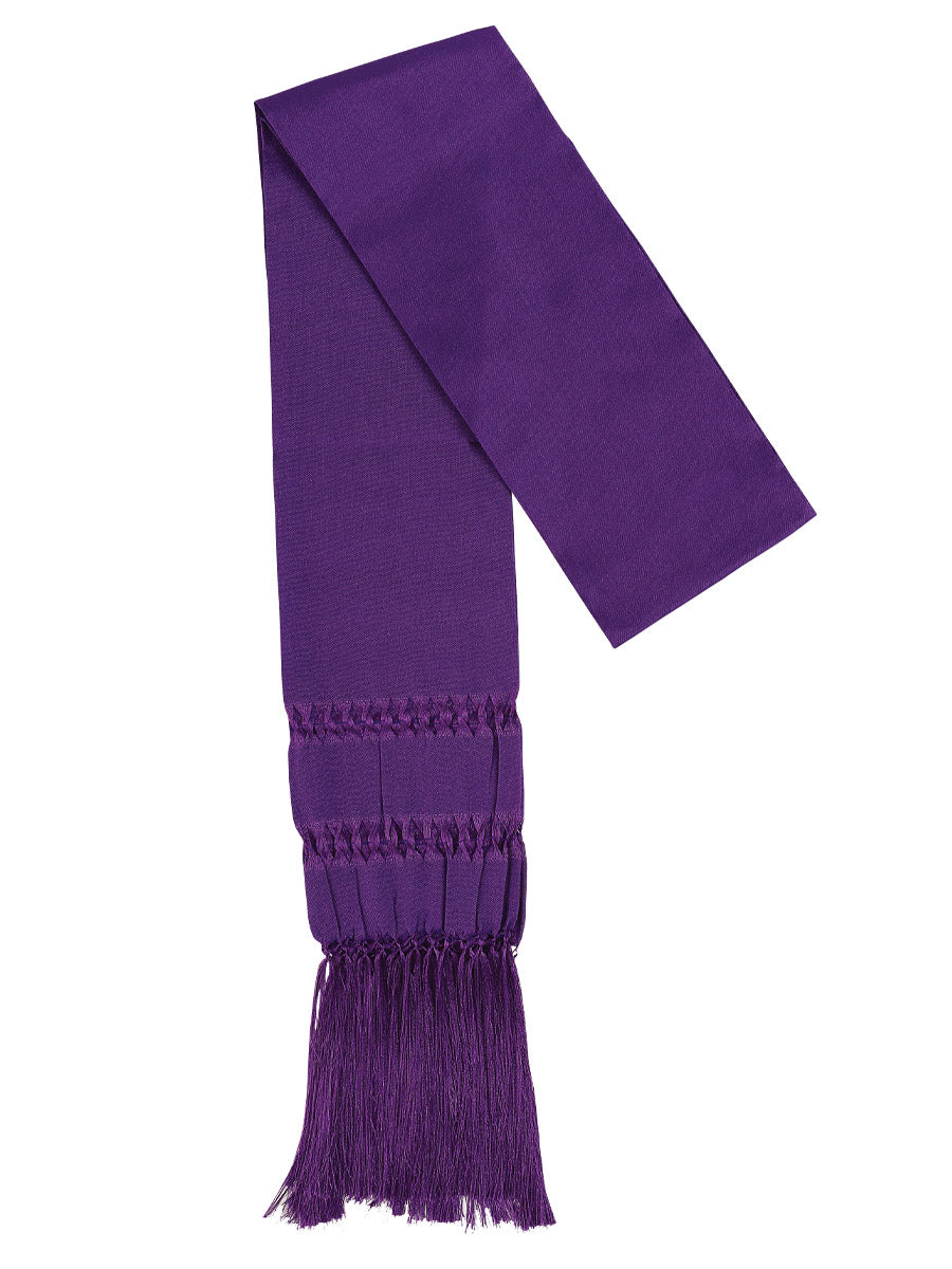 Mexican Shawl 85% Articela, 15% Polyester Purple 600230