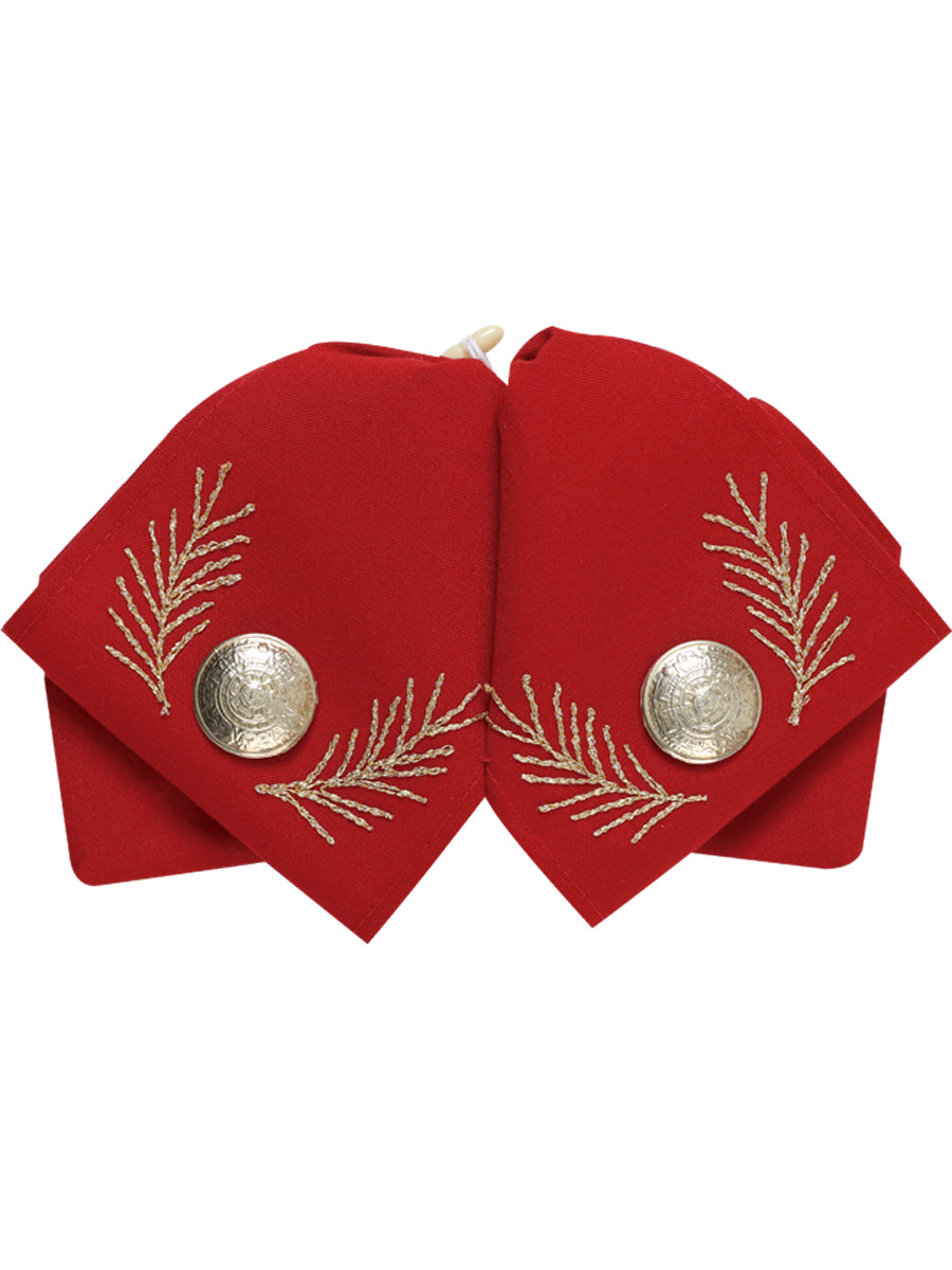 Adult
Mexican Charro Bow Tie 100% Polyester Red/Gold 601106