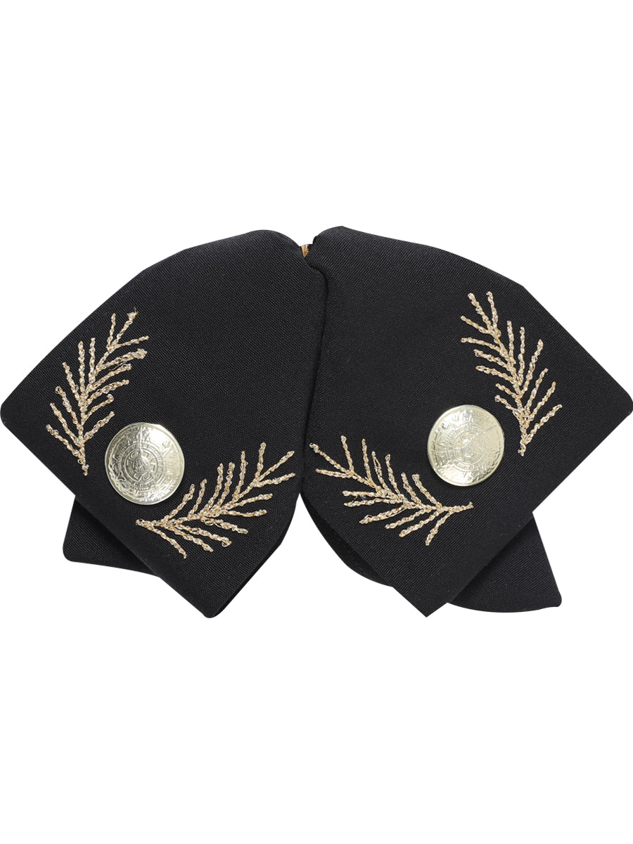 Adulto
Pajarita Charra Mexicana 100% Poliéster Negro/Dorado 601107