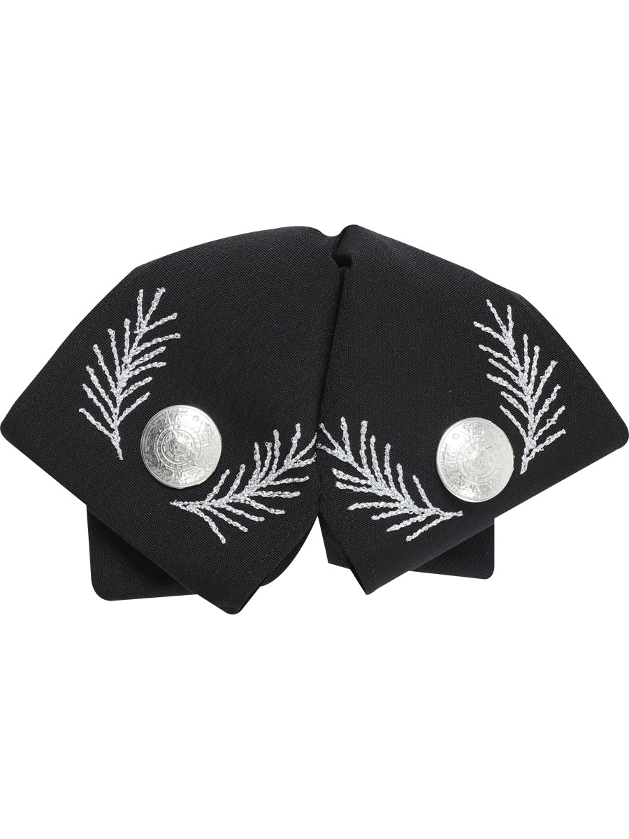 Adulto
Pajarita Charra Mexicana 100% Poliéster Negro/Plateado 601110