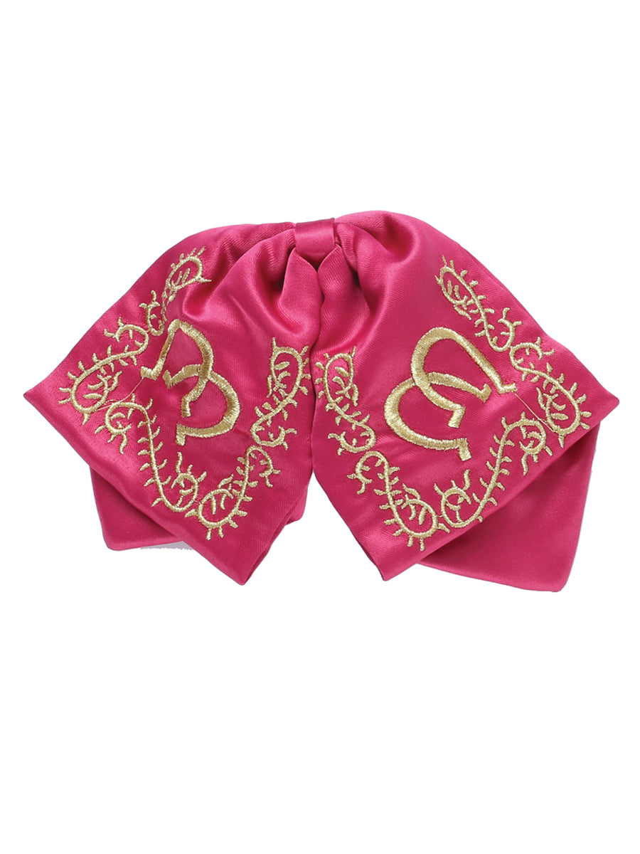 Kids
Mexican Charro Bow Tie 100% Polyester Fuchsia/Gold 601762