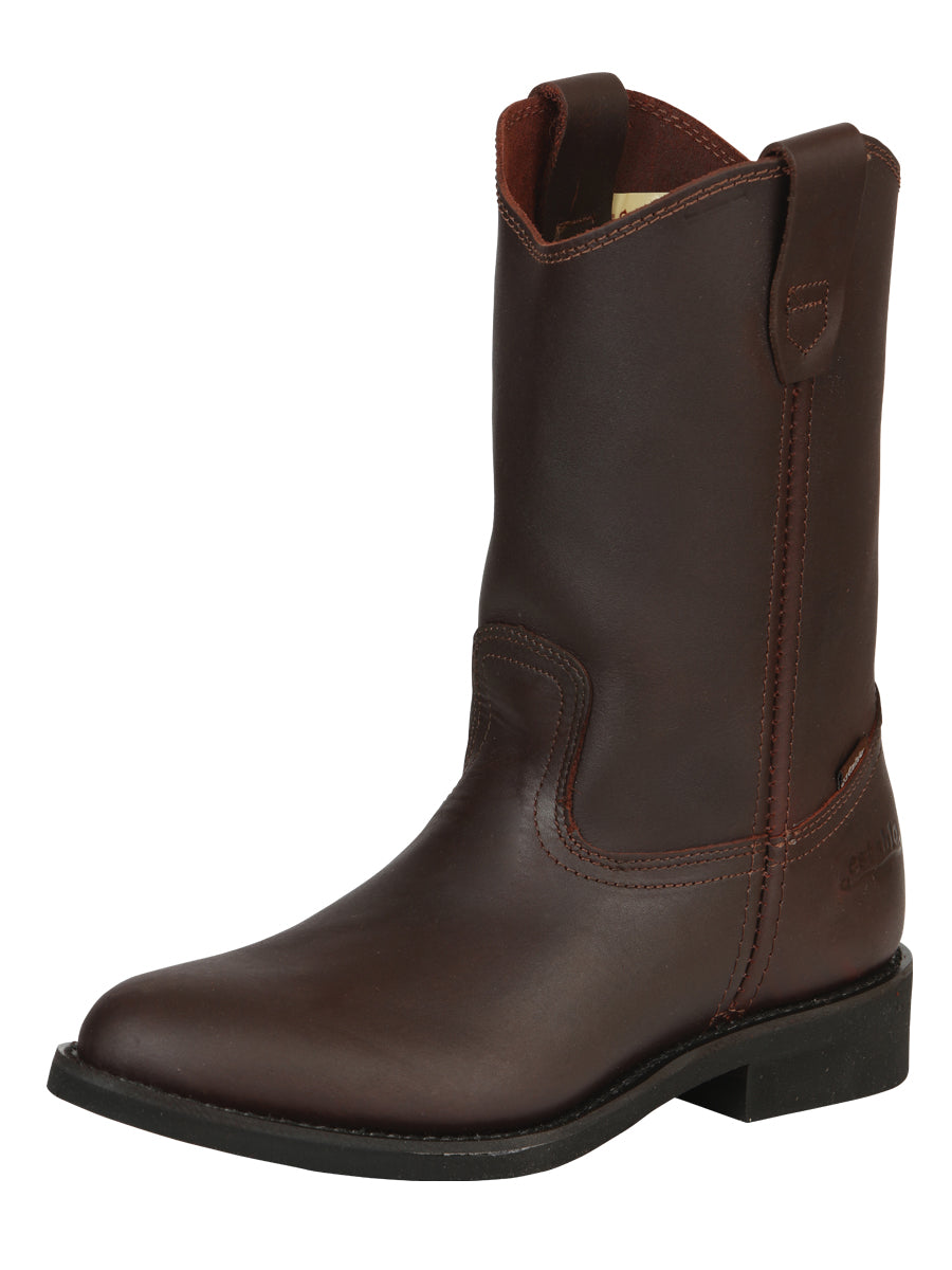Establo Men's Work Boot - Leather  Grasso - Shedron 316