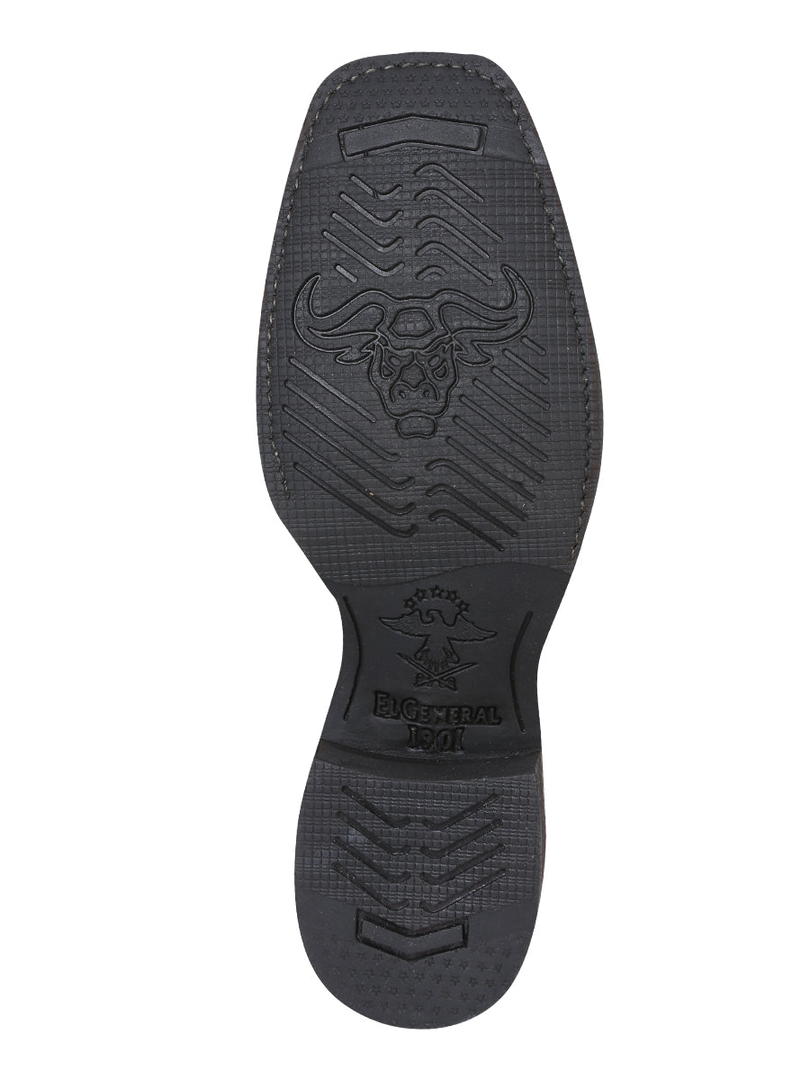 Bota de rodeo El General - Miel loca/Marrón oscuro 33316