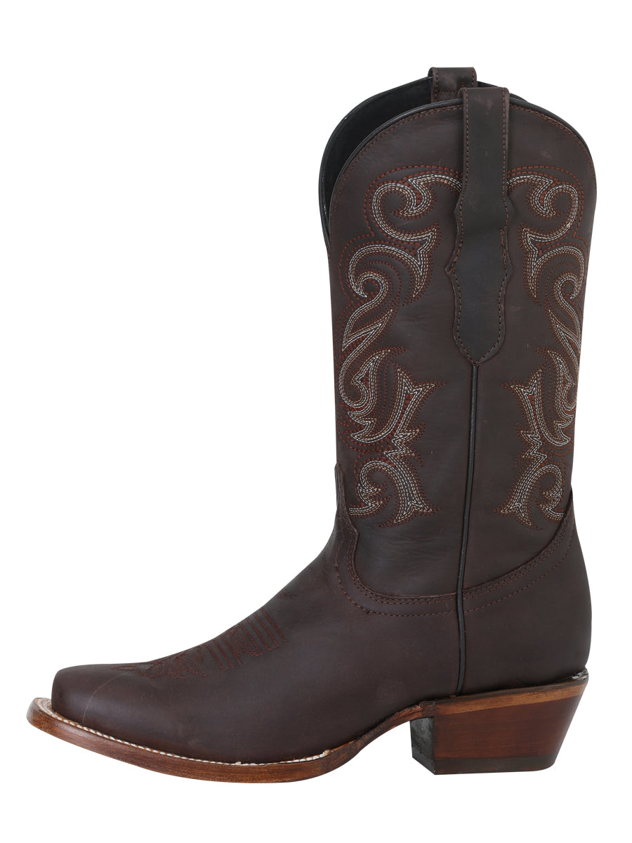 El General Womens Rodeo Boot - Crazy Choco 40661