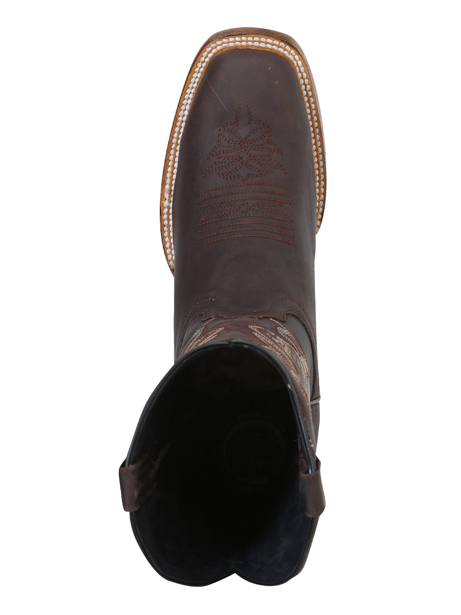 El General Womens Rodeo Boot - Crazy Choco 40661