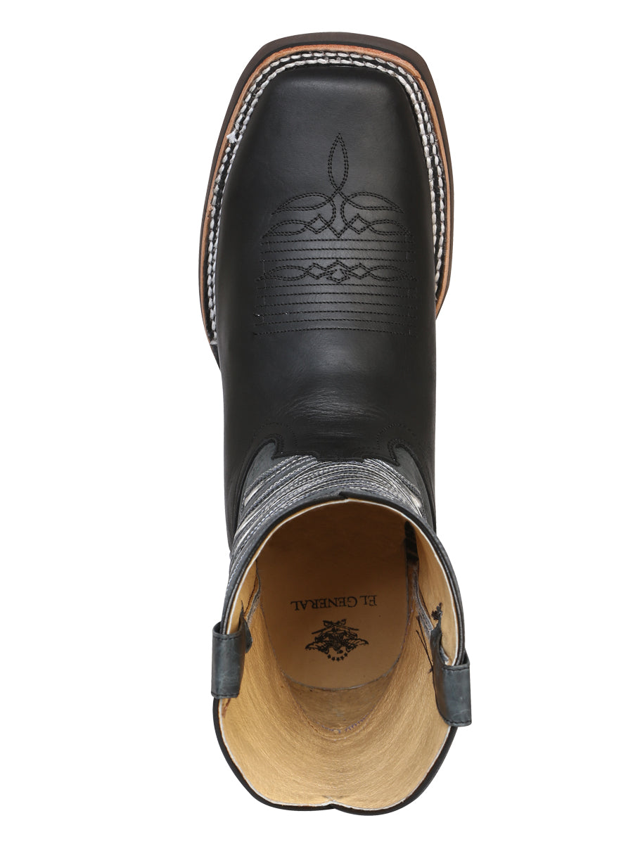 El General Rodeo Boot - Crazy Black 43002