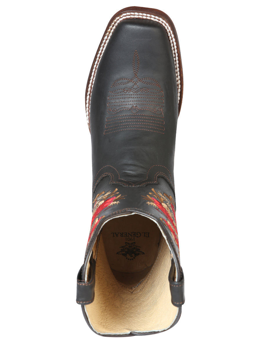 El General Womens Rodeo Boot  - Crazy Choco 43663