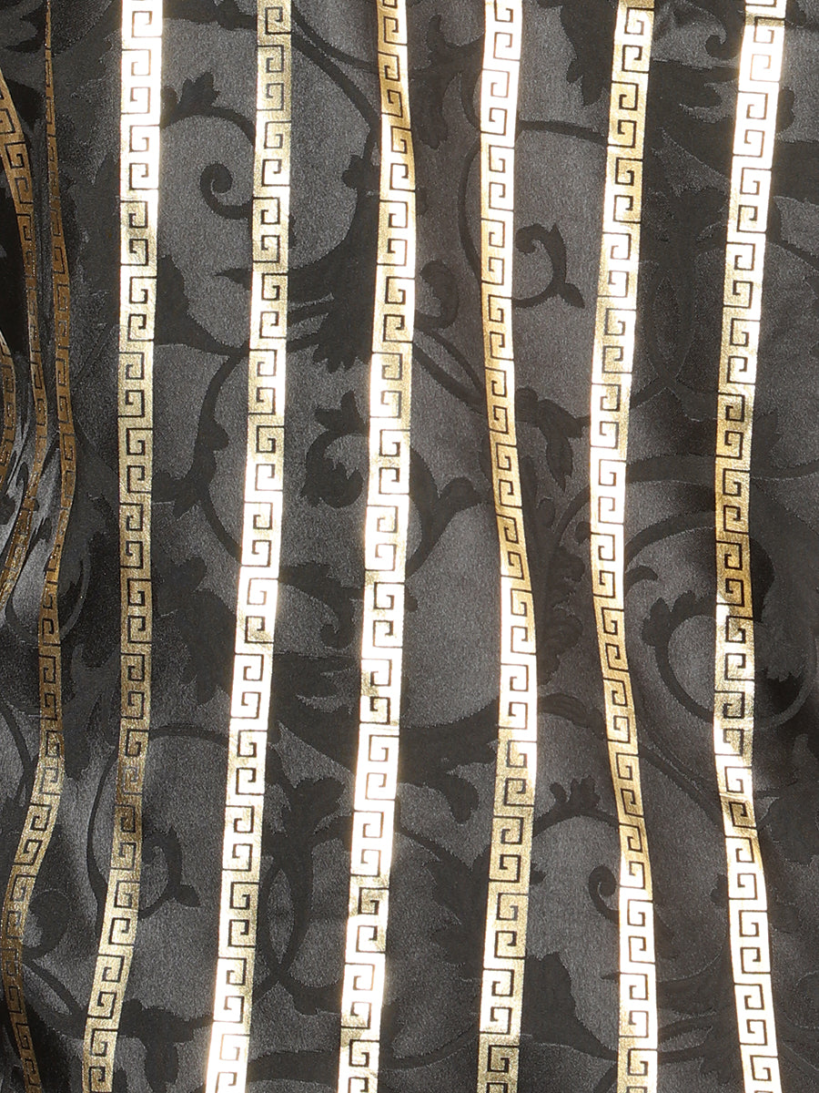 El General Black/Gold Casual Long-Sleeve Shirt 44554