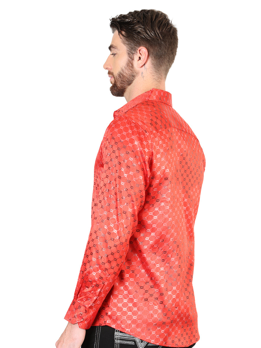 El General Red Casual Long-Sleeve Shirt 44577