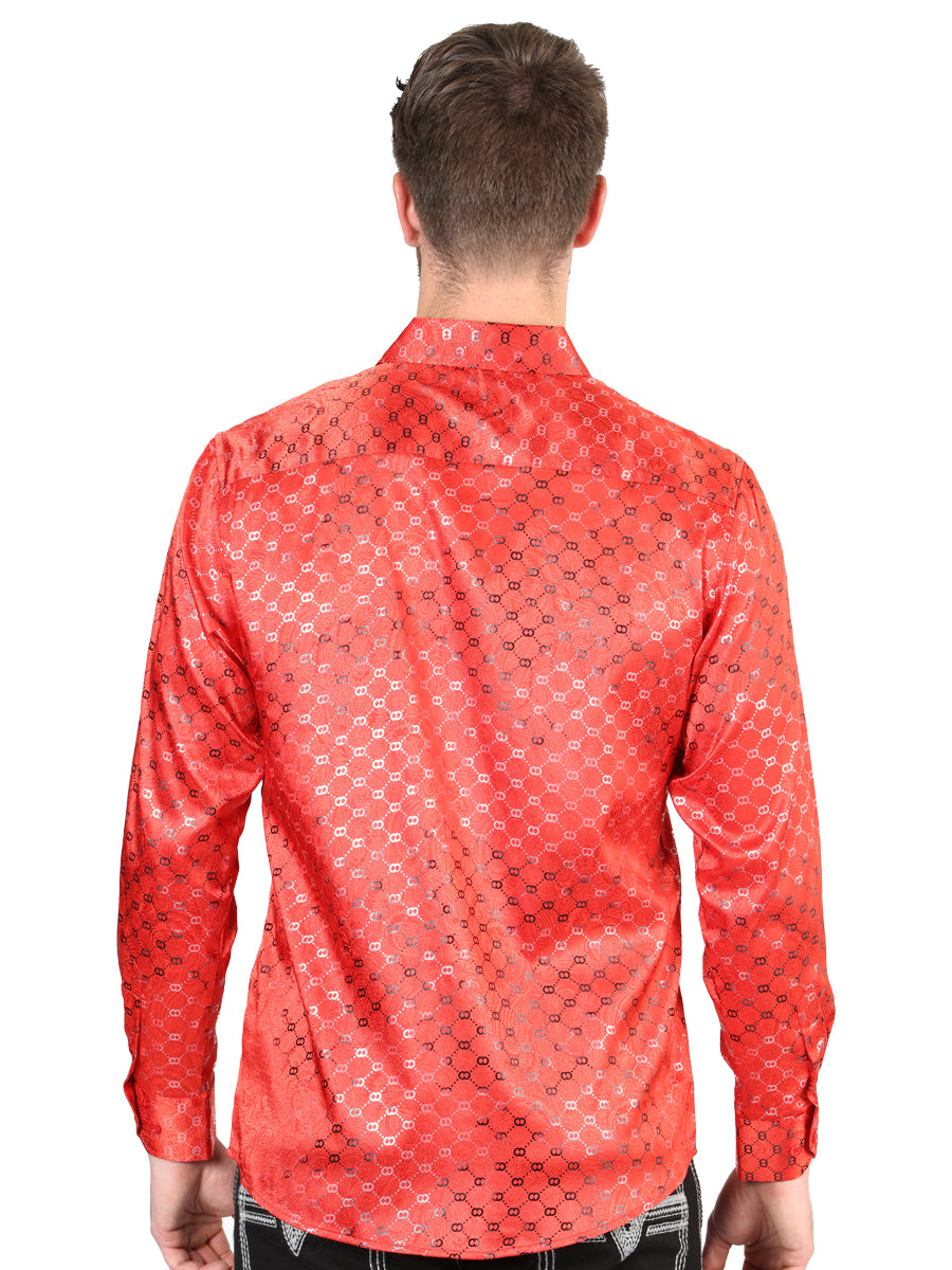 El General Red Casual Long-Sleeve Shirt 44577
