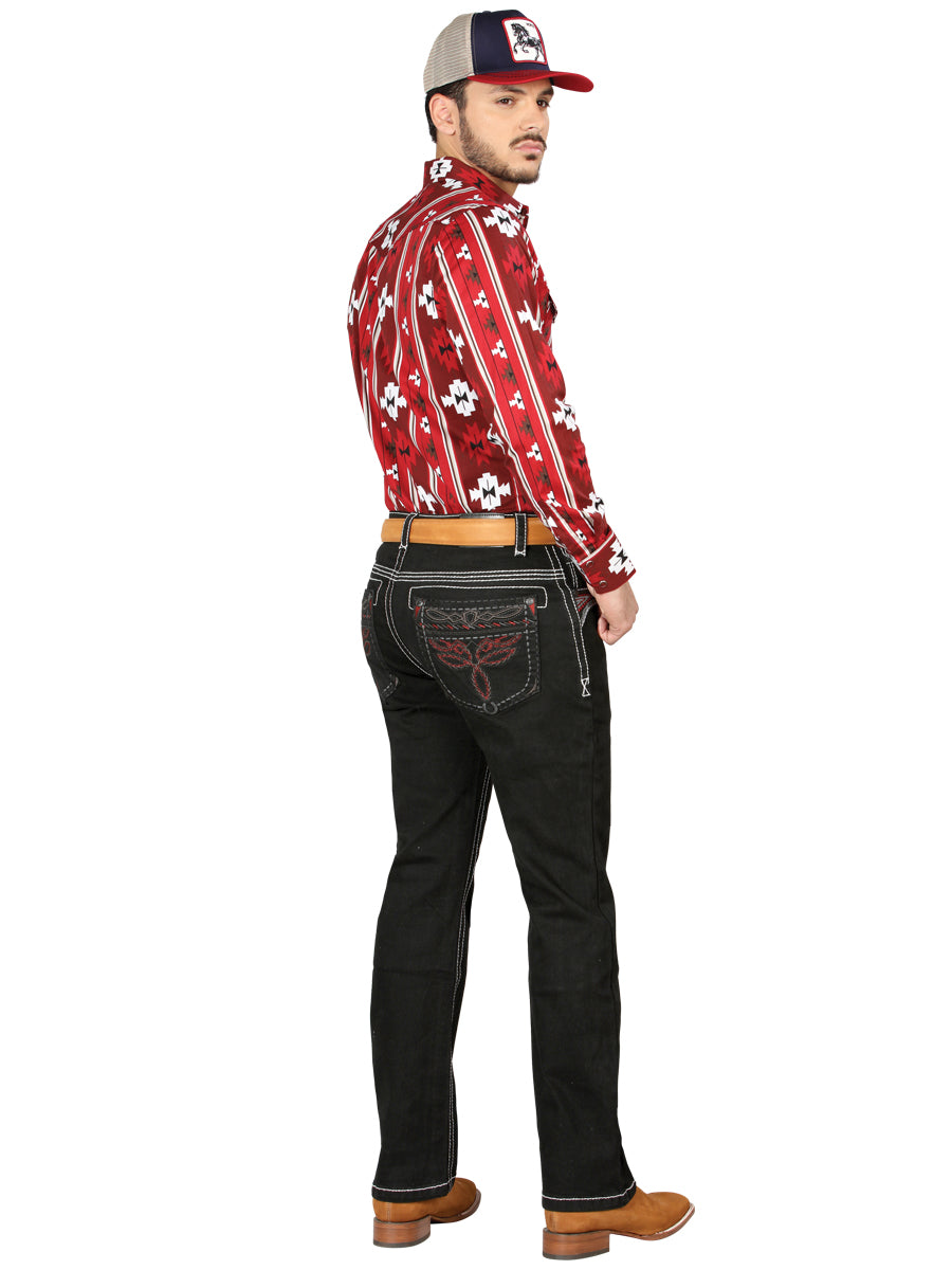 Vaqueros Centenario Bootcut - Negro 44968