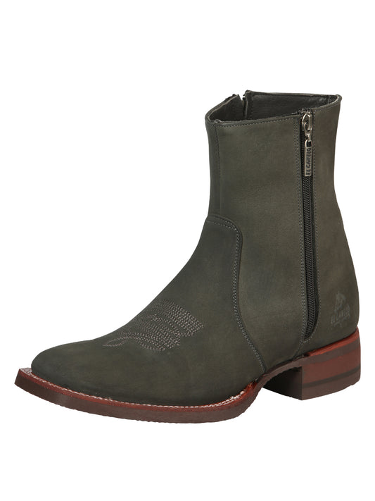 El Canelo Men’s Ankle Boots - Nobuck Gray

 45213