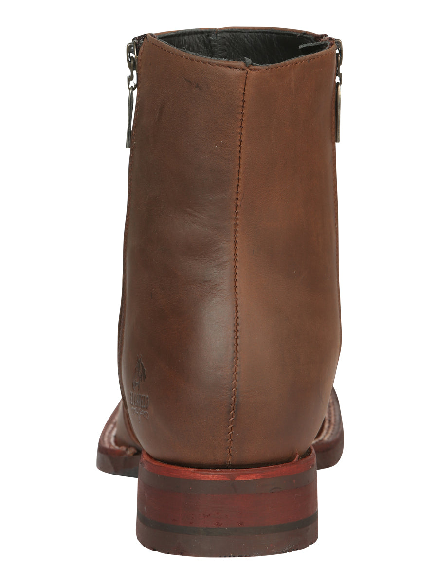 El Canelo Men’s Ankle Boots - Crazy Leather Wood

 45214