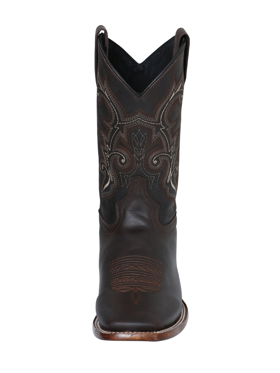 Rodeo Boot El Senor de los Cielos -  leathert Crazy -  Choco  124067