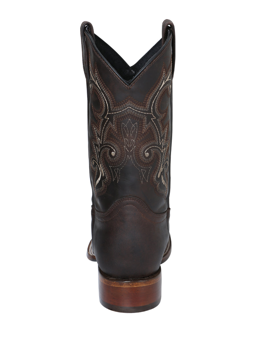 Rodeo Boot El Senor de los Cielos -  leathert Crazy -  Choco  124067