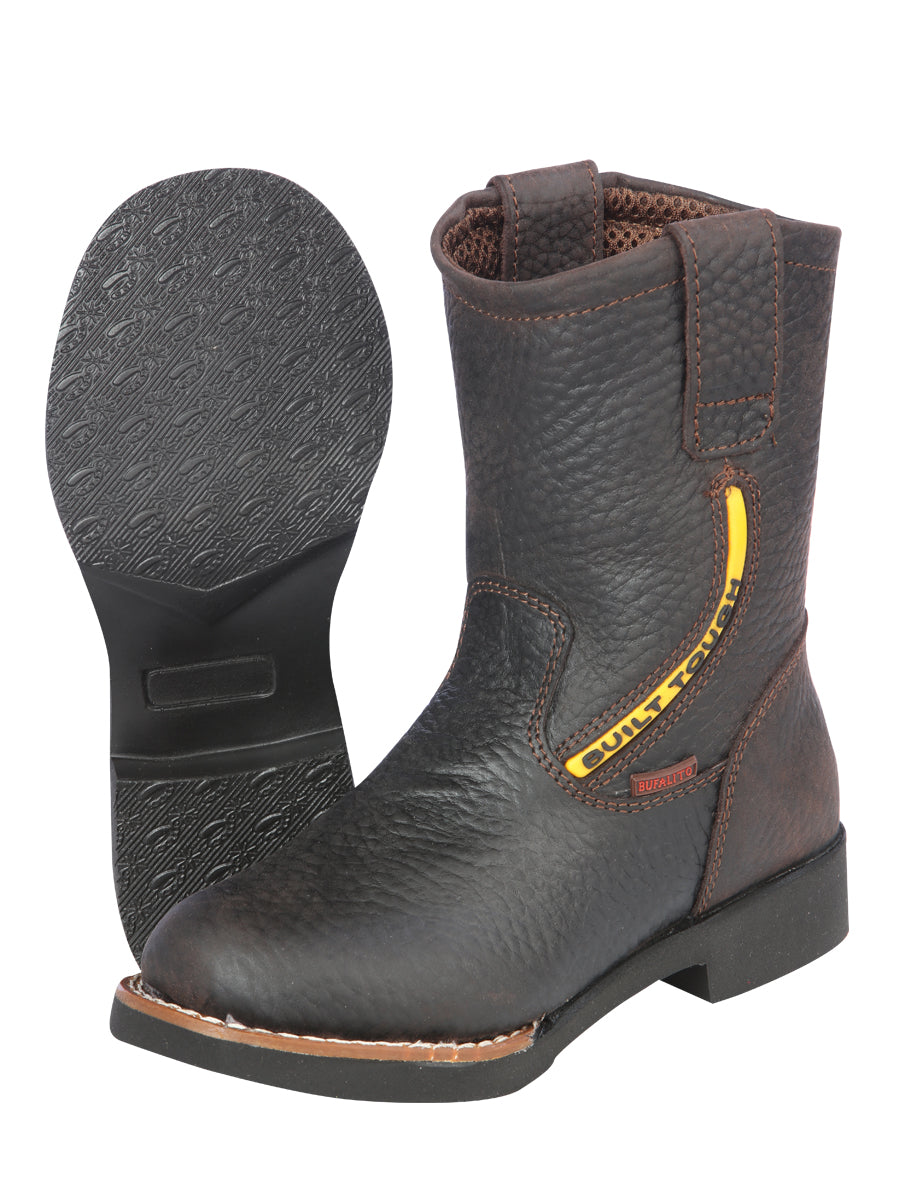 Jar Boots Kid's Rodeo Boot: - Rino - Moka 126593