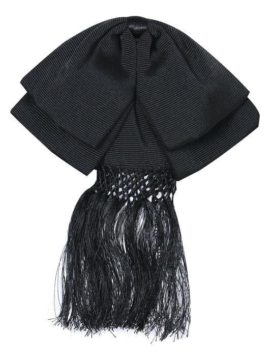Mexican Charro Bow Tie 85% Articela, 15% Polyester Black  601320