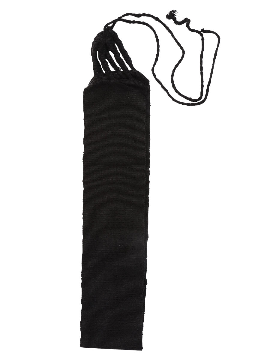 Cinturón Tradicional Artesanal Mexicano Negro 601444