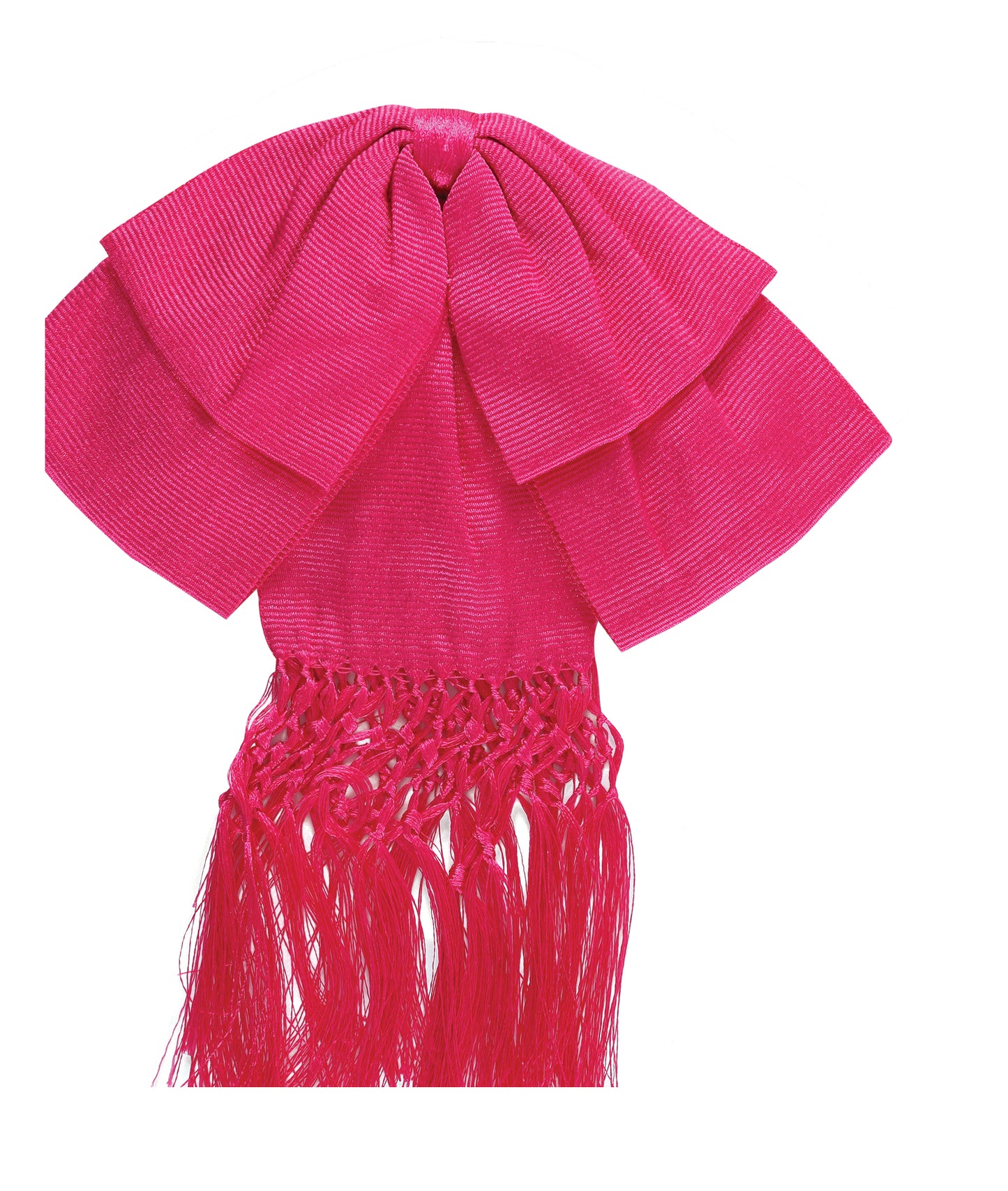 Mexican Charro Bow Tie 85% Articela, 15% Polyester Fuchsia  601477