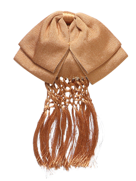 Mexican Charro Bow Tie 85% Articela, 15% Polyester Bronze  601683