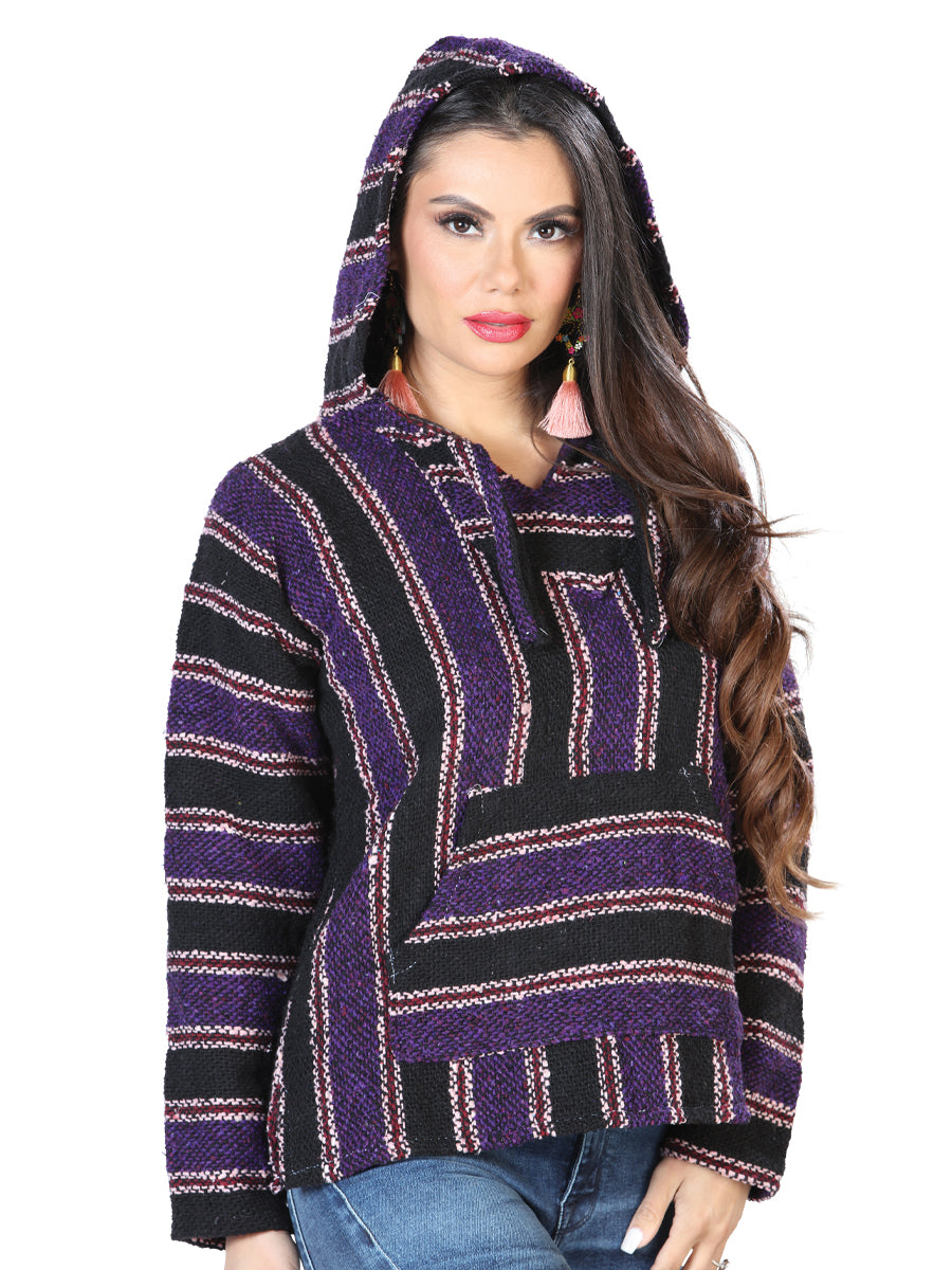 Sweatshirt Artisanal Jerga 100% Acrylan Multicolor 603853