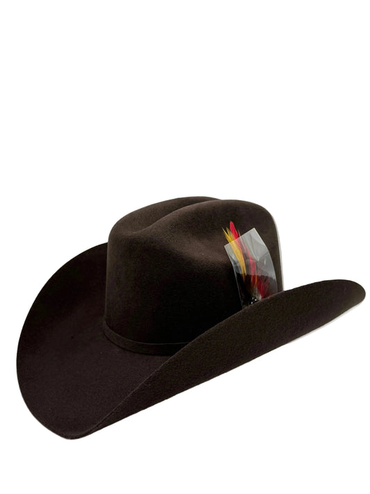 Felt Western Hat 30X choco CH-30X