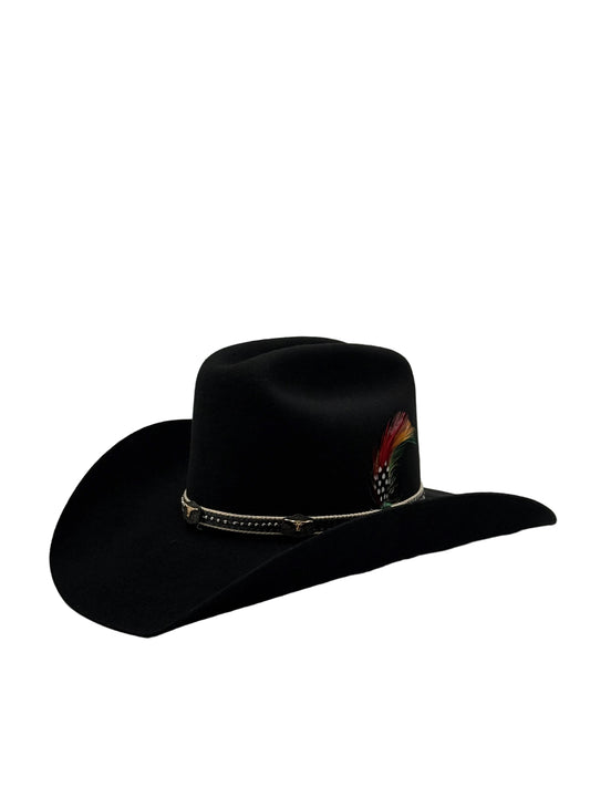 Felt Western Hat Texas black 6x CT-6X