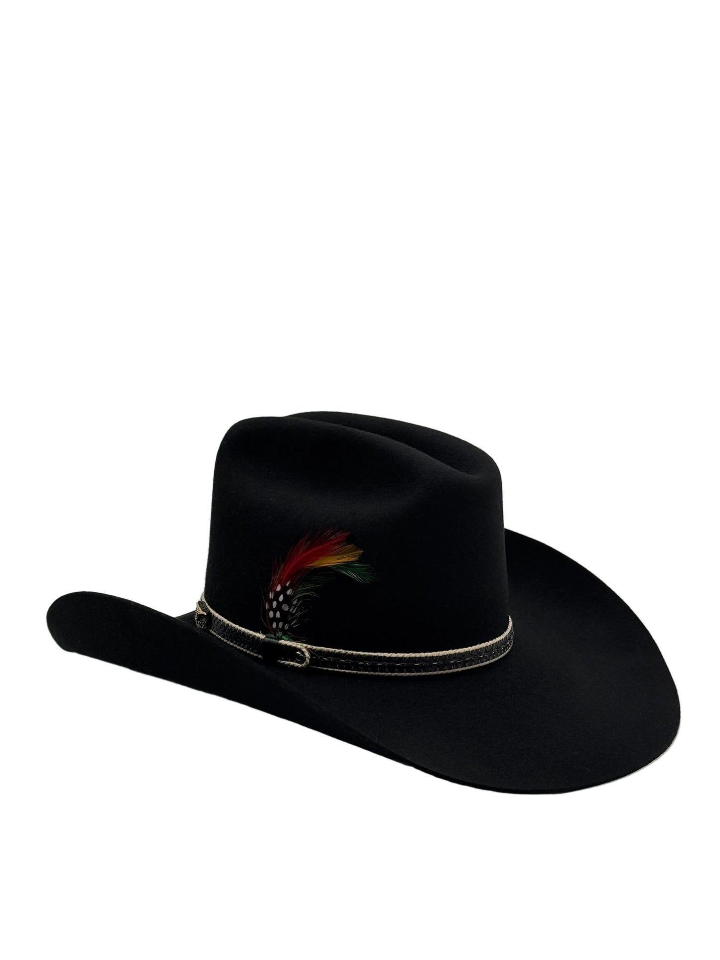Felt Western Hat Texas black 6x CT-6X