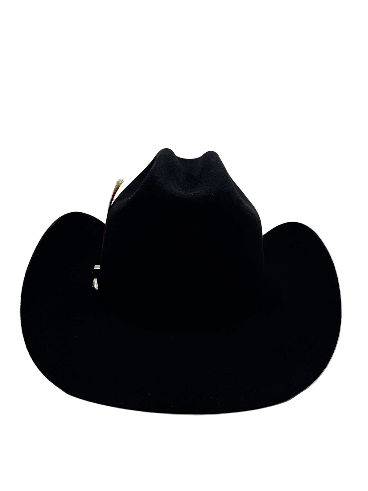 Jalisco 6X Black Rabbit Fur Cowboy Hat – 4” Brim / Tejana Jalisco 6X Negra 100% Pelo de Conejo